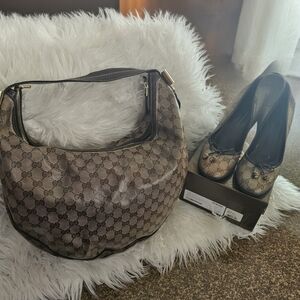 Gucci Brown Hobo Bag